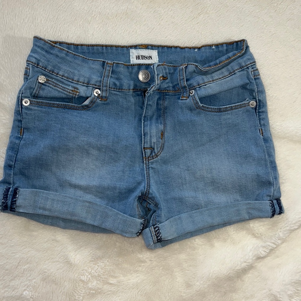 Hudson vintage girls jean shorts